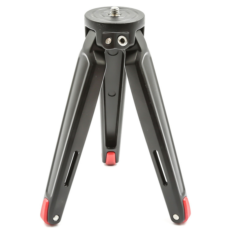 Tripod mic de masă pentru Cameră și Telefon – aliaj de aluminiu, cap pan-tilt sferic, plăcă cu eliberare rapidă, încărcare până la 5 kg