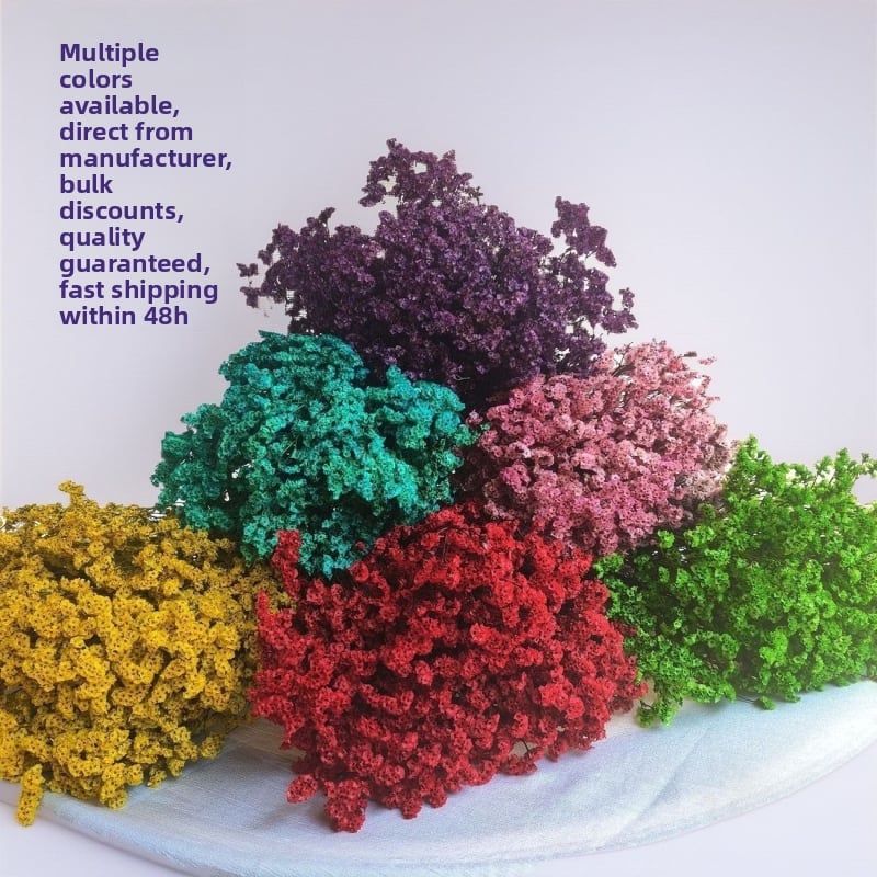 Изсъхнал клонков букет Crystal Grass, SJC-13, OPP опаковка