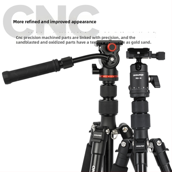 OKSUPER RG-4i Trepied cu Cap cu Bilă, 5 Secțiuni, Aliaj de Aluminiu, Capacitate de Încărcare 6–10 kg, Greutate 1,17 kg, Fără Placă de Eliberare Rapidă