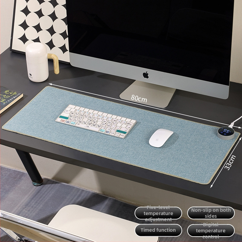 Baiyi pelės šildymo kilimėlis – PU medžiaga, aliuminio plokštė šilumos sklaidai, 220V 85W, apsauga nuo perkaitimo