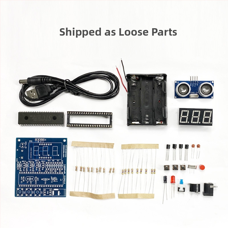DIY elektronikas komplekts – Lebang hand ultraskaņas attāluma mērītājs komplekts