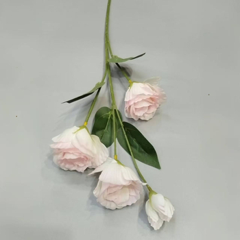 Umjetni Lisianthus od svile — dekor za dom, vjenčane i fotografske rekvizite | Marka Binli | Materijal: svila | Umjetnost: oblikovanje kose, reljefno utiskivanje | Sorte: 1327355784