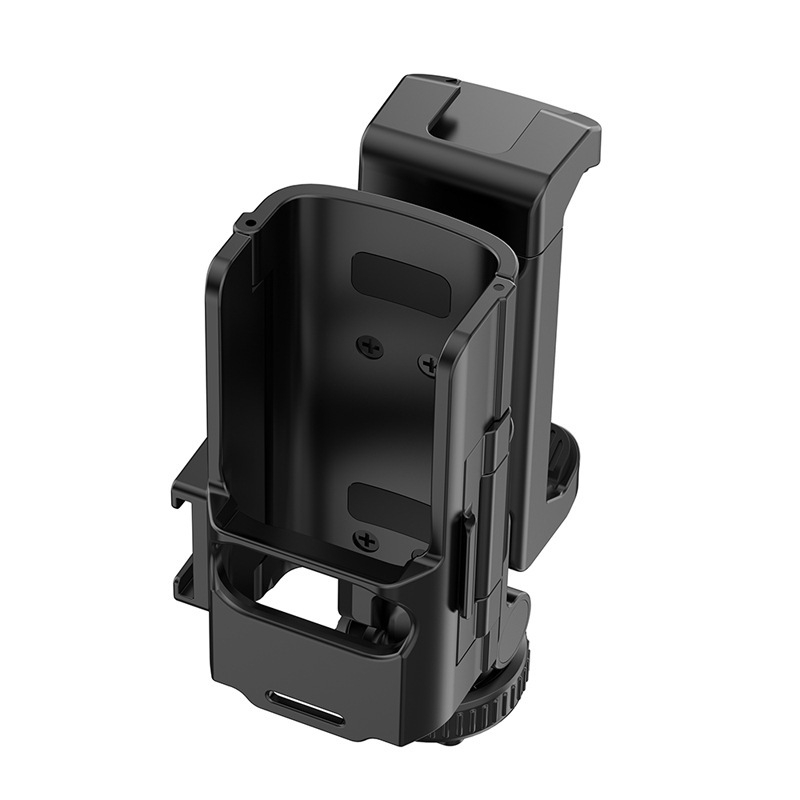 Suport Teleprompter pentru DJI Pocket 3 cu adaptor extindere pentru trepied — ABS+PC, 336 g, Include suport pentru telefon mobil