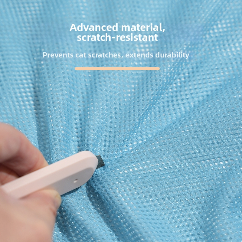 Harmadik generációs macska mosó táska, kibővített kialakítás, fürdetéshez és körömápoláshoz, karcolás elleni rögzítő tasak