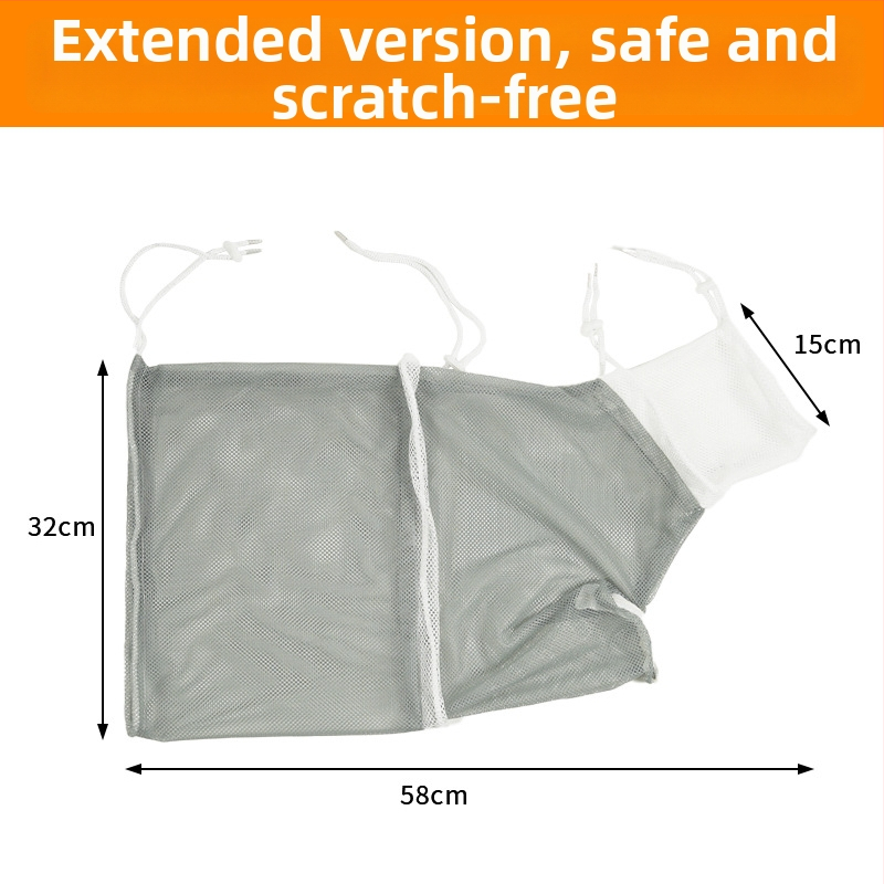 Harmadik generációs macska mosó táska, kibővített kialakítás, fürdetéshez és körömápoláshoz, karcolás elleni rögzítő tasak