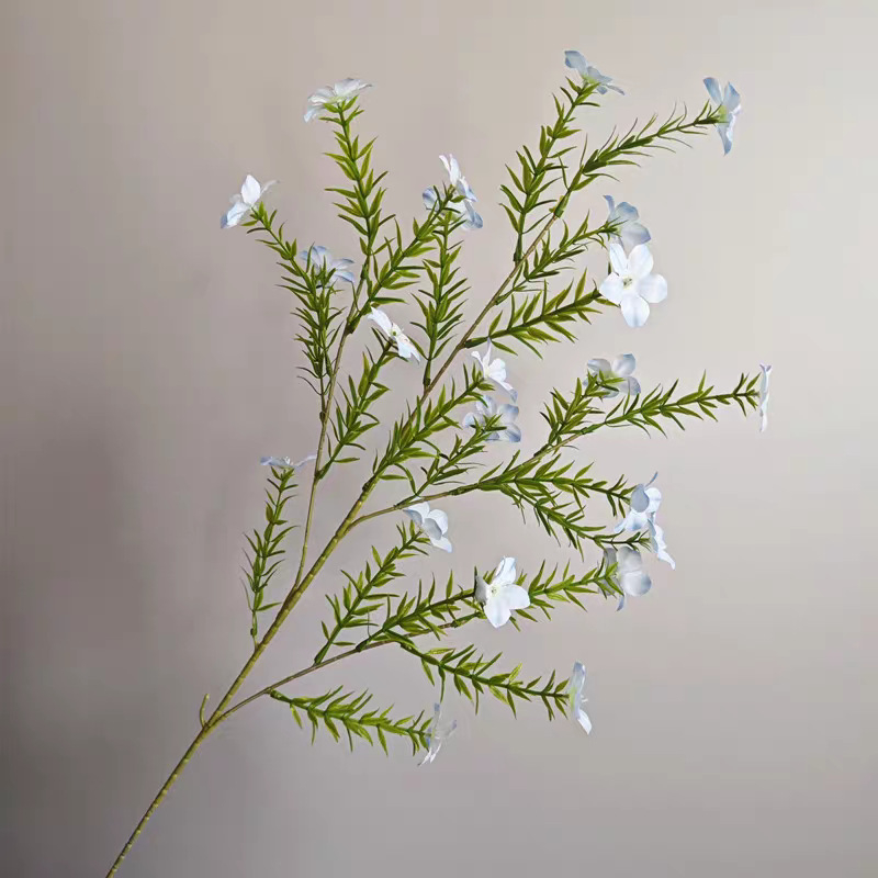 Umjetni cvijet u Monetovom pastoralnom stilu, periwinkle cvijet, svilenkasti cvijet za vjenčanja i ukrašavanje doma, oblikovanje i injekcijsko kalupiranje, sorta 1327355784