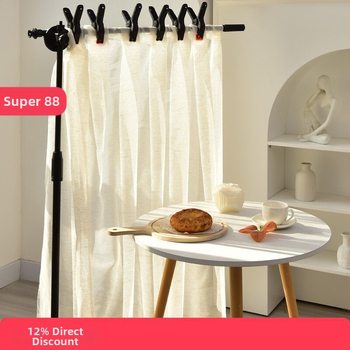 Fotogrāfijas fons audums – 100% kokvilna, maigā gaisma, caurspīdīgs audums still life un ēdienu fotografijām