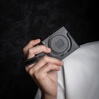 SLR τσάντα για Ricoh GR3/GR3X – Γνήσιο δέρμα, Τσάντα ώμου, Unisex, Άνοιξη 2025, Οικιακή αποθήκευση