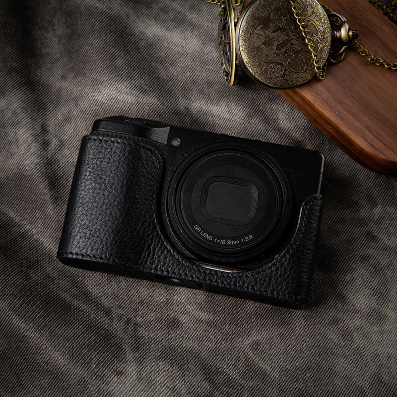 SLR τσάντα για Ricoh GR3/GR3X – Γνήσιο δέρμα, Τσάντα ώμου, Unisex, Άνοιξη 2025, Οικιακή αποθήκευση