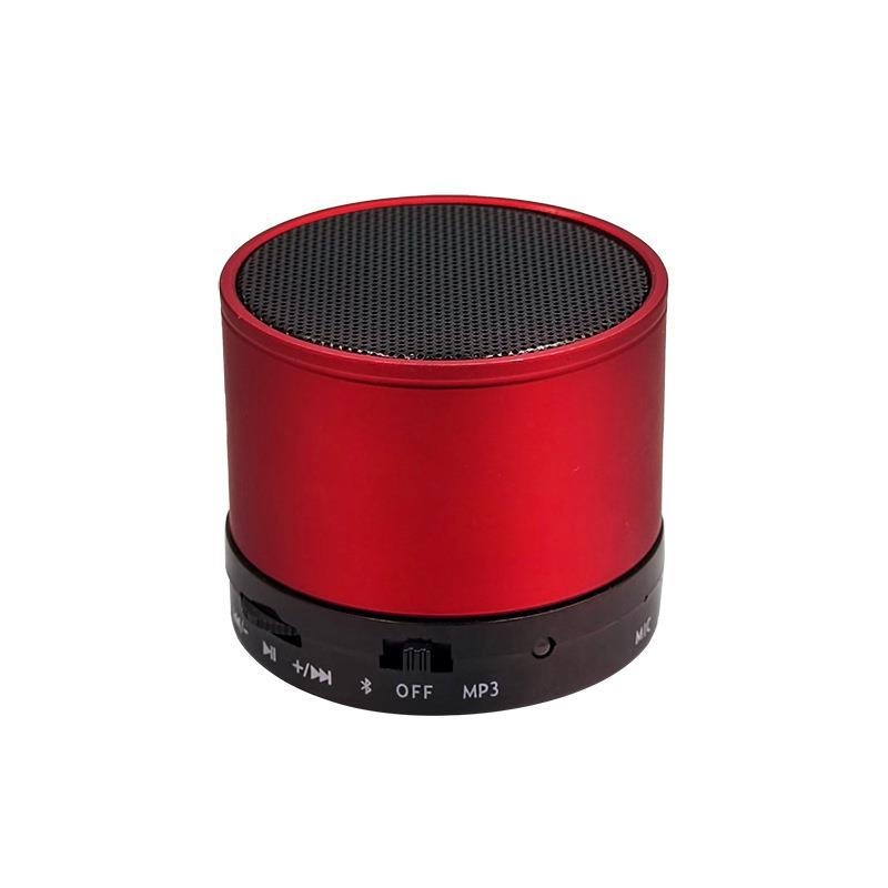 Bluetooth zvučnik s metalnim kućištem i bambusom, prijenosni za stolne i auto korištenje, Bluetooth 5.0, 100Hz-20kHz, SNR ≥75dB, 3W, domet 10m