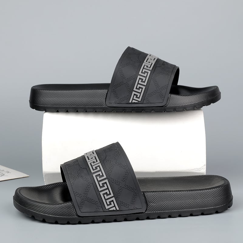 Мъжки EVA чехли за лято – дишащи, кръгъл нос, EVA подметка, височина на тока 1–2 см, лесно обуване