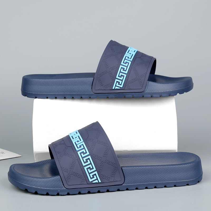 Мъжки EVA чехли за лято – дишащи, кръгъл нос, EVA подметка, височина на тока 1–2 см, лесно обуване