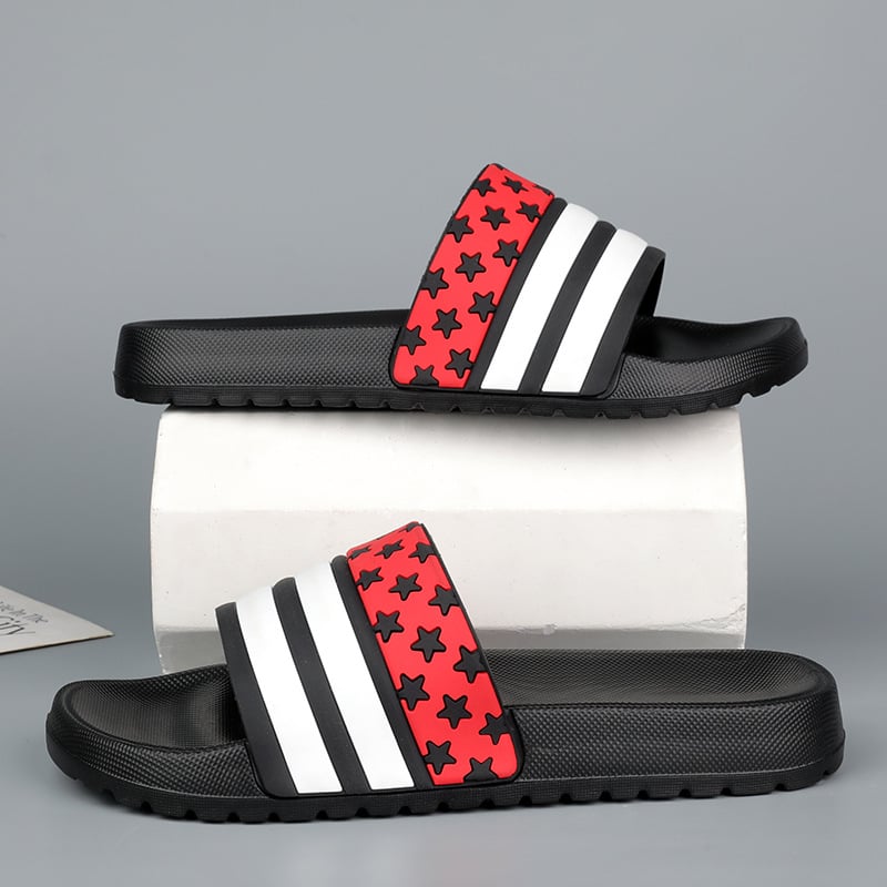 Мъжки EVA чехли за лято – дишащи, кръгъл нос, EVA подметка, височина на тока 1–2 см, лесно обуване