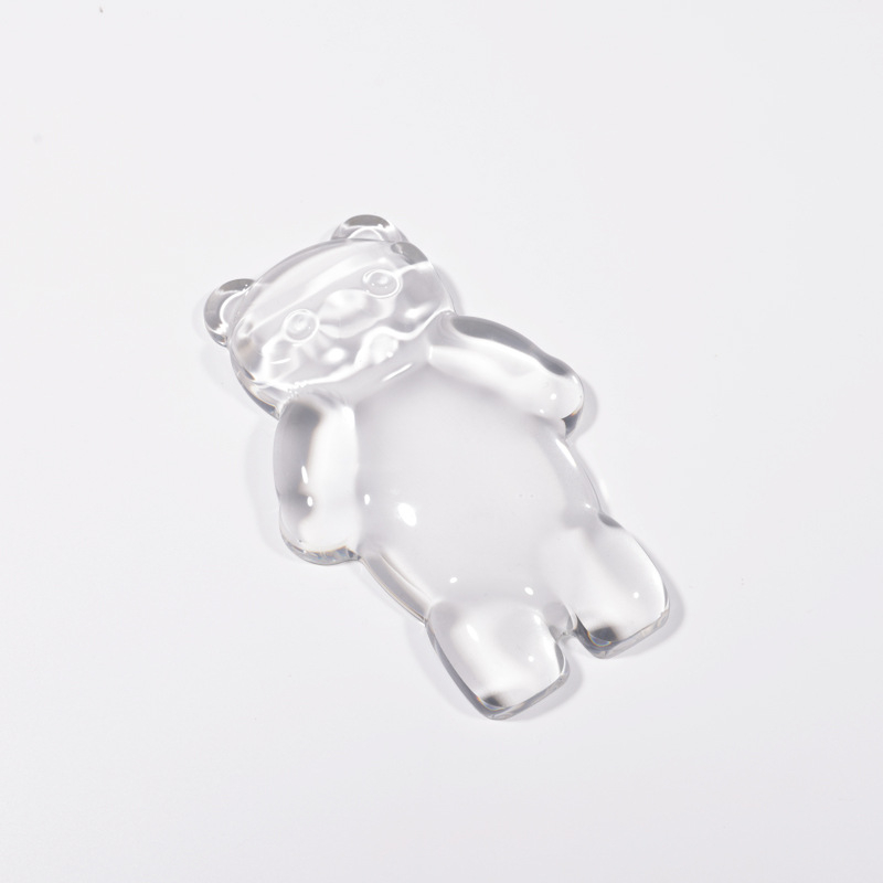 Medve alakú szilikon egérpad, rajzfilm-stílus, csuklótámasz