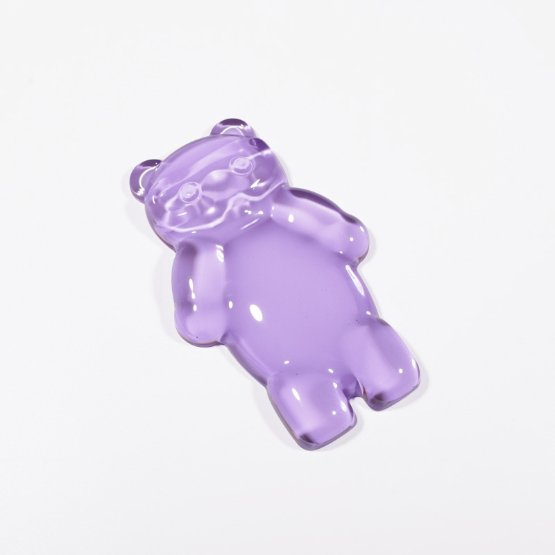 Medve alakú szilikon egérpad, rajzfilm-stílus, csuklótámasz