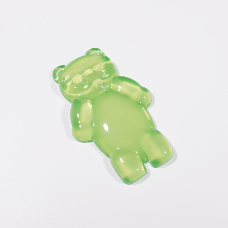 Medve alakú szilikon egérpad, rajzfilm-stílus, csuklótámasz