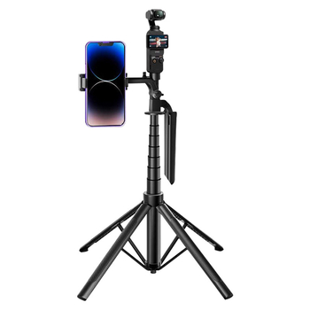 Băț de selfie cu bază de podea pentru DJI Pocket 3 — Ultra-stabil, Portabil, Ideal pentru filmări în aer liber, concerte și călătorii
