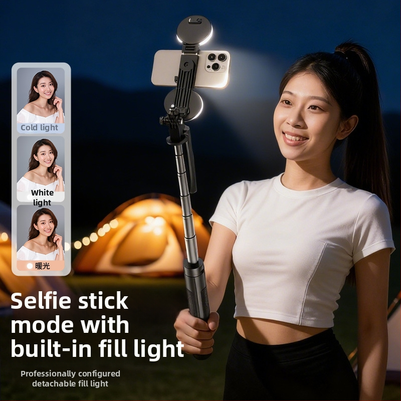 Grīdas statīvs selfie stickam DJI Pocket 3 — ārkārtīgi stabils, pārnēsājams, ideāls ārējiem filmēšanas uzdevumiem, koncertiem un ceļojumiem