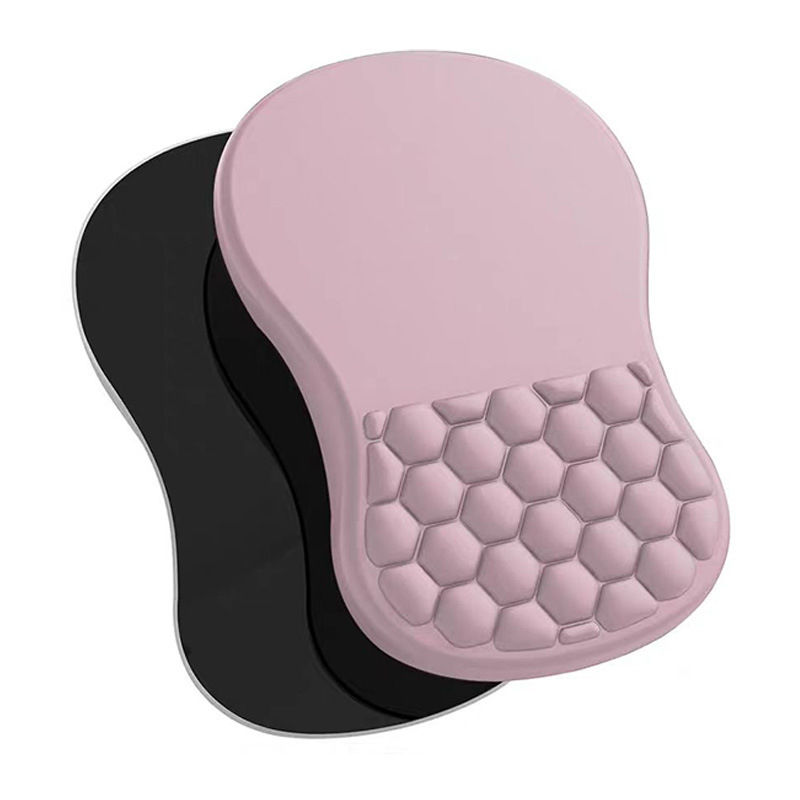 Малка подложка за китката на мишката с паметна пяна и PU дъно за компютърна работа