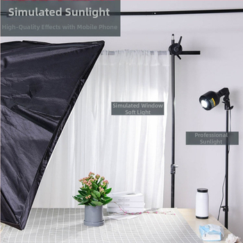 Марля завеса за фотография, преносим фонов плат за настолен студиен реквизит за компактни сцени