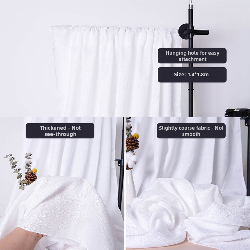 Марля завеса за фотография, преносим фонов плат за настолен студиен реквизит за компактни сцени