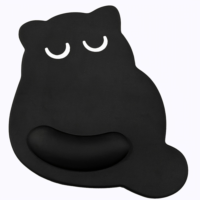 Подложка за бюро с PU силиконова опора за китката, Карикатурен стил, едностранна