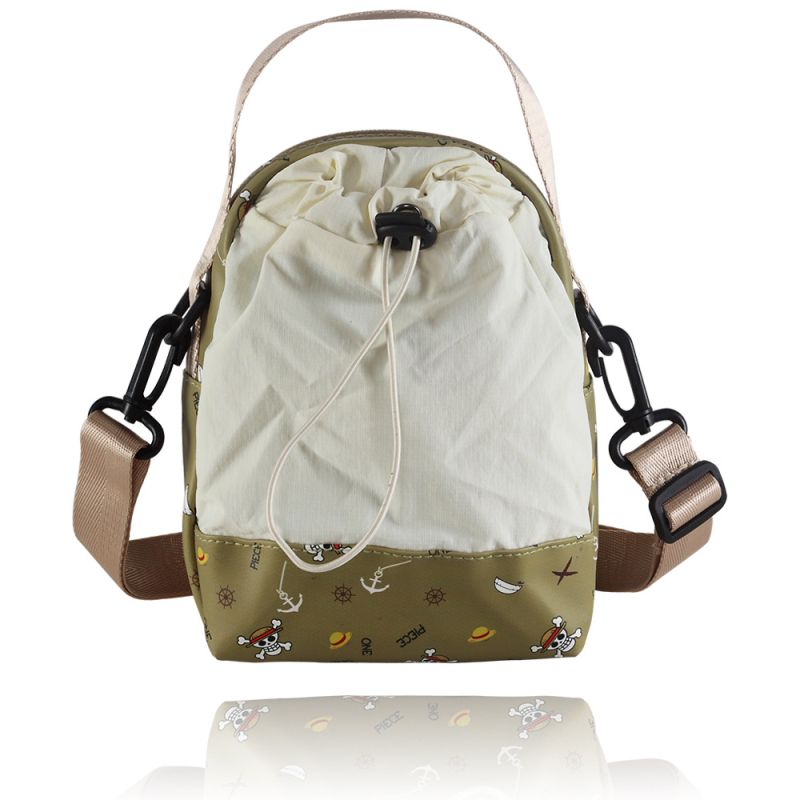 Torba preko ramena za rekreaciju, materijal PU, uspravni kvadratni oblik, zatvarač na zip, podstava od poliestera