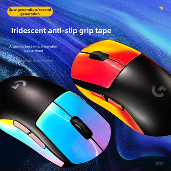 Антихлъзгащи силиконови лепенки за Logitech GPW генерация гейминг мишка – цветен дизайн