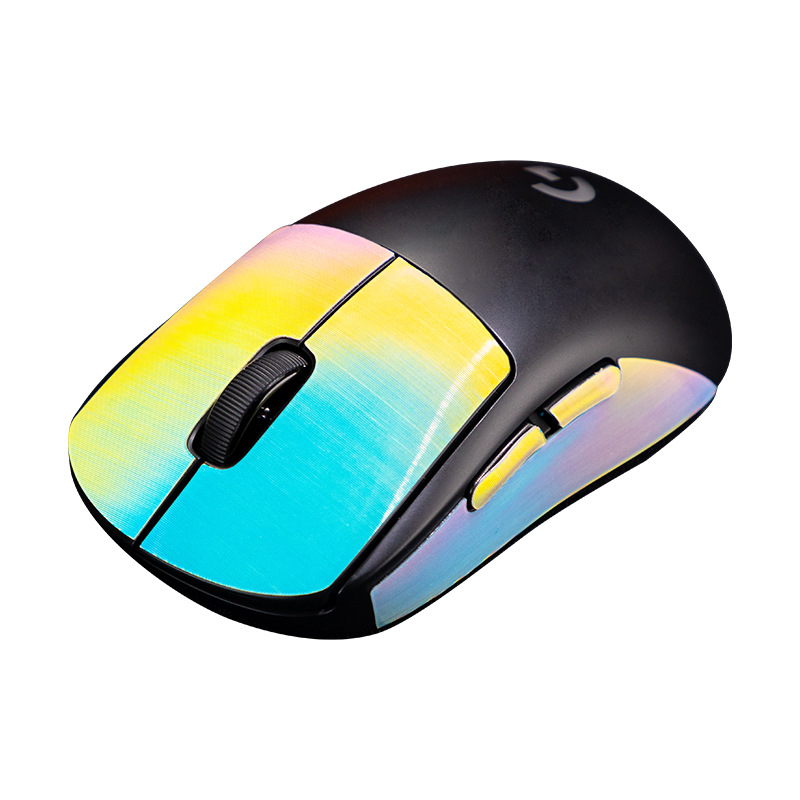 Антихлъзгащи силиконови лепенки за Logitech GPW генерация гейминг мишка – цветен дизайн