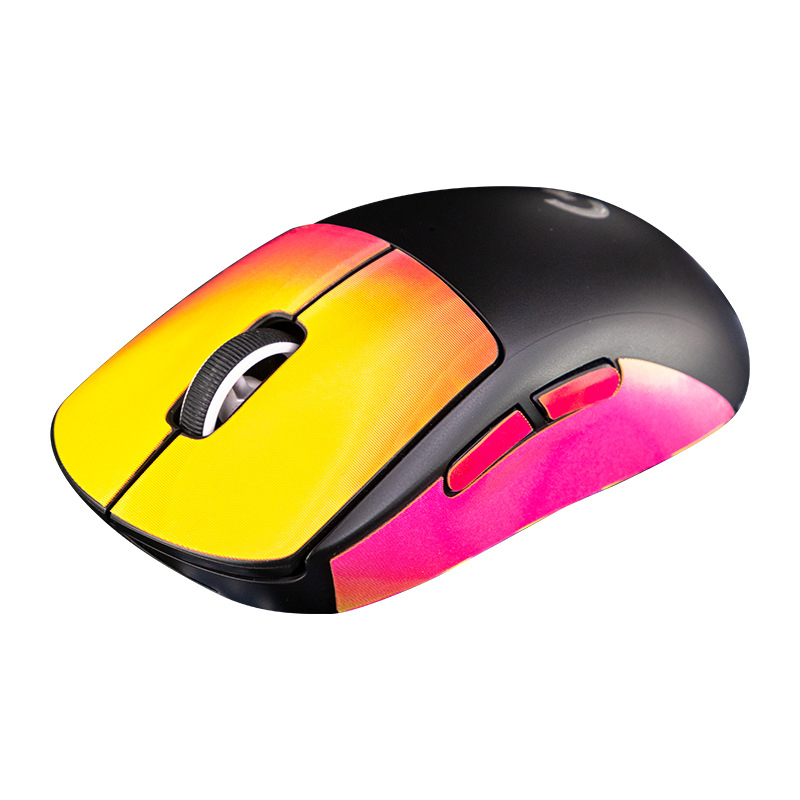 Антихлъзгащи силиконови лепенки за Logitech GPW генерация гейминг мишка – цветен дизайн