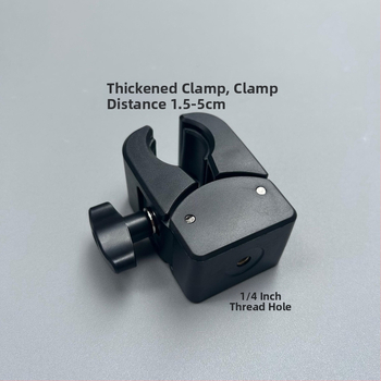 Crab-Claw csipesz 1/4 hüvelykes csavarokhoz, univerzális forgó kamera tartozék, cyberpunk stílus