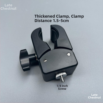 Crab-Claw csipesz 1/4 hüvelykes csavarokhoz, univerzális forgó kamera tartozék, cyberpunk stílus