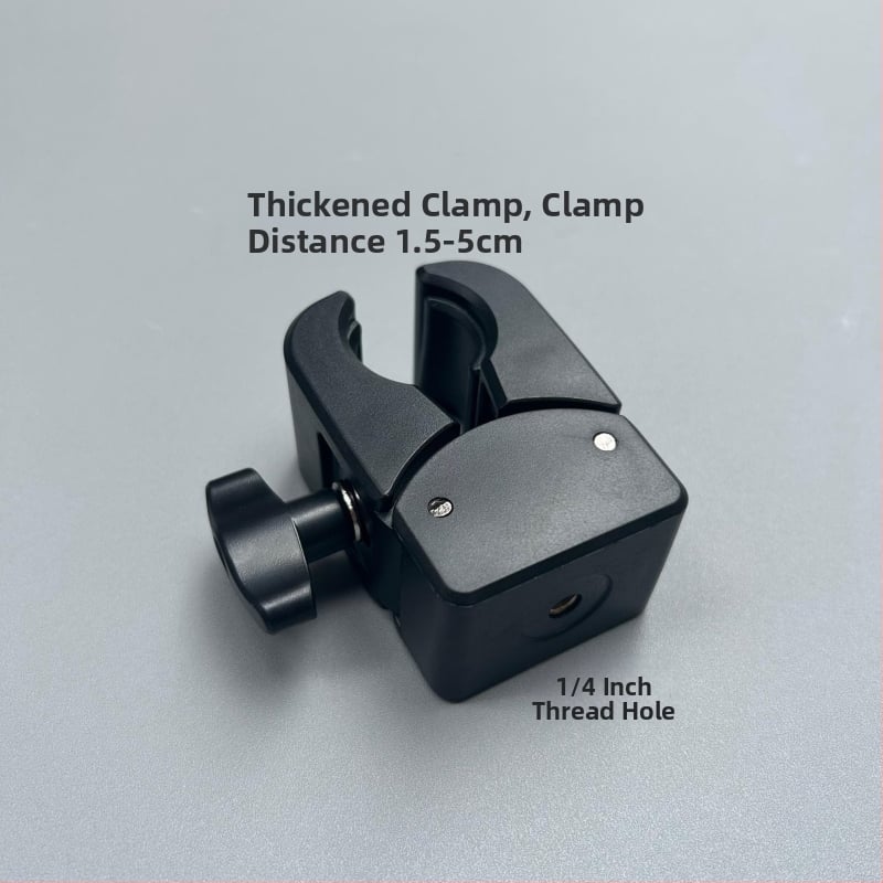 Crab-Claw csipesz 1/4 hüvelykes csavarokhoz, univerzális forgó kamera tartozék, cyberpunk stílus