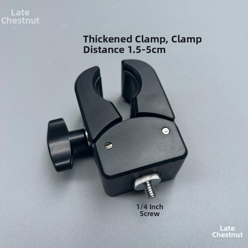 Crab-Claw csipesz 1/4 hüvelykes csavarokhoz, univerzális forgó kamera tartozék, cyberpunk stílus