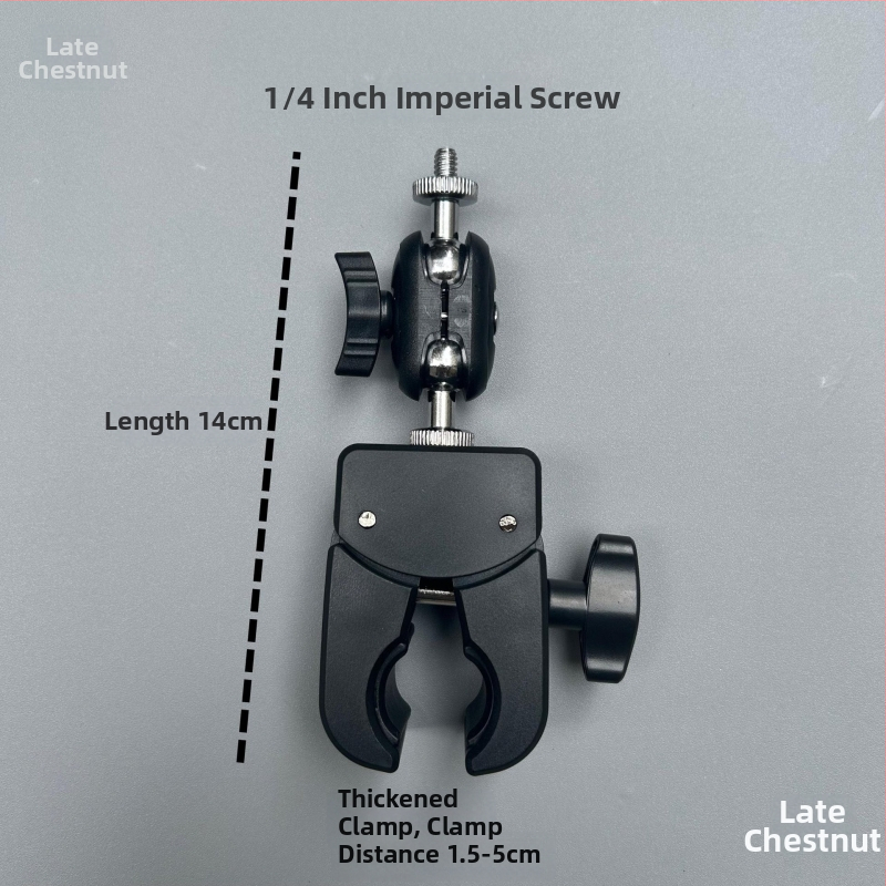 Crab-Claw csipesz 1/4 hüvelykes csavarokhoz, univerzális forgó kamera tartozék, cyberpunk stílus
