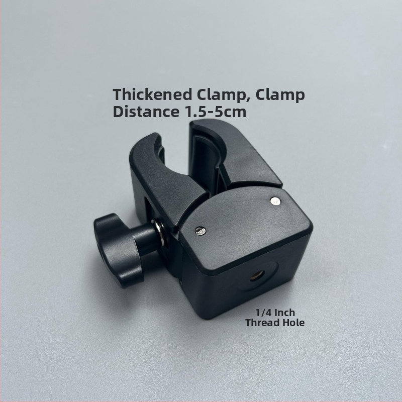 Crab-Claw csipesz 1/4 hüvelykes csavarokhoz, univerzális forgó kamera tartozék, cyberpunk stílus