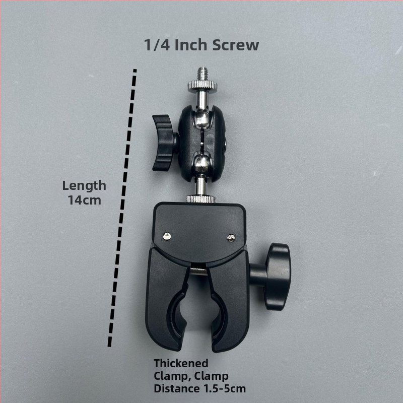 Crab-Claw csipesz 1/4 hüvelykes csavarokhoz, univerzális forgó kamera tartozék, cyberpunk stílus