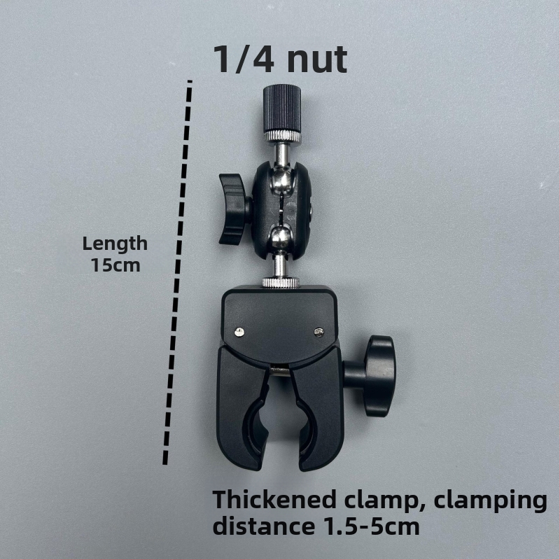Crab-Claw csipesz 1/4 hüvelykes csavarokhoz, univerzális forgó kamera tartozék, cyberpunk stílus