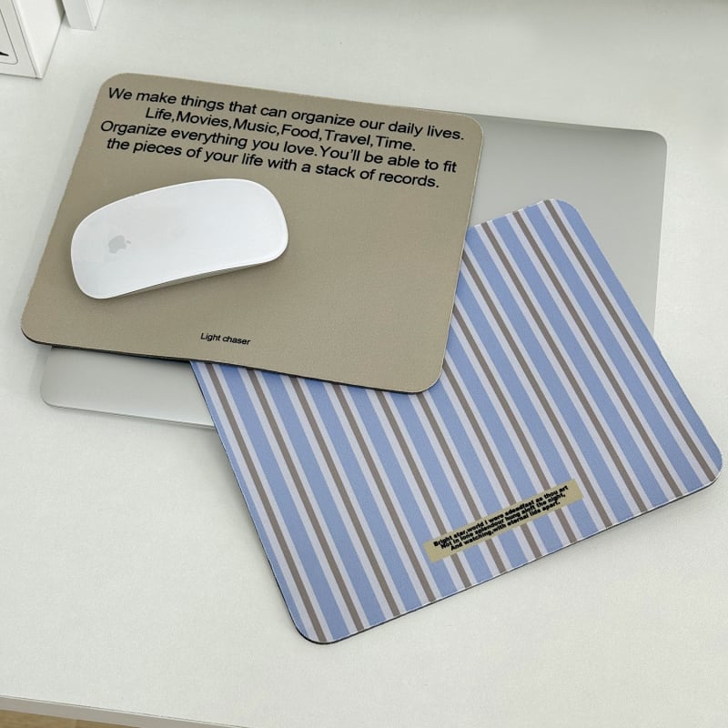 Подложка за мишка от серия Original Light Chaser, гумирана основа, едностранна повърхност, антиплъзгане, печатна обработка, офисна настолна подложка