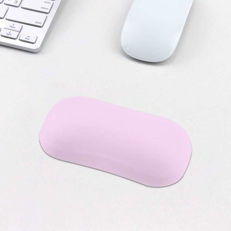 Малка кожена подложка за китката с топлинна функция, едностранна, инжекционно формована, с отпечатано лого