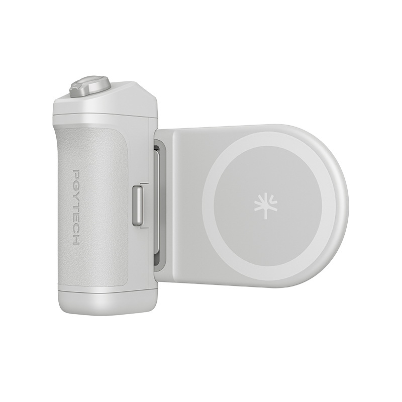 PGYTECH MagCam2 rukoväť na fotografovanie pre mobilný telefón, Bluetooth diaľkové ovládanie a magnetické bezdrôtové nabíjanie — Modely P-PG-081/082/083; Materiály: ABS+PC, hliníková zliatina, zinková zliatina