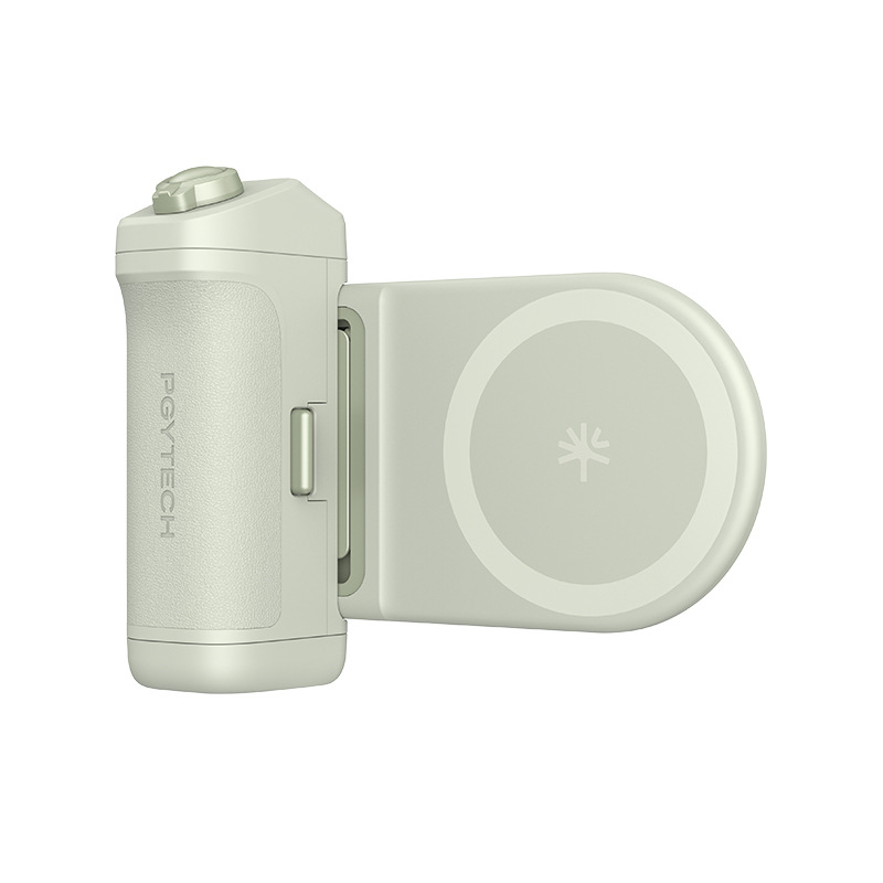 PGYTECH MagCam2 rukoväť na fotografovanie pre mobilný telefón, Bluetooth diaľkové ovládanie a magnetické bezdrôtové nabíjanie — Modely P-PG-081/082/083; Materiály: ABS+PC, hliníková zliatina, zinková zliatina