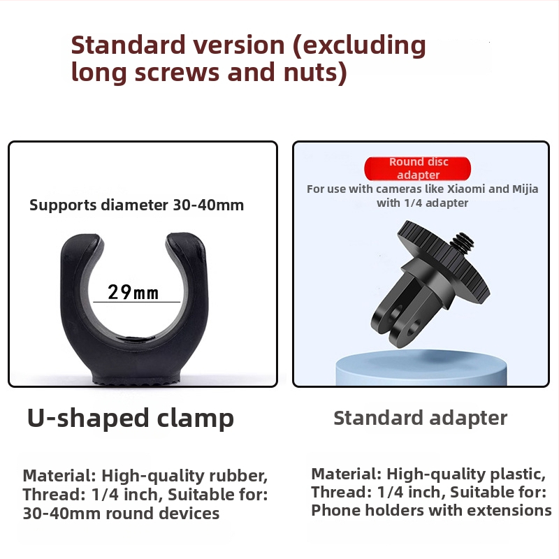 Staring 102 pevná konzola pre automobilový dash cam s adaptérom s 1/4" závitom; kompatibilná s 10 modelmi; vrátane adaptéra; celoštátna záruka