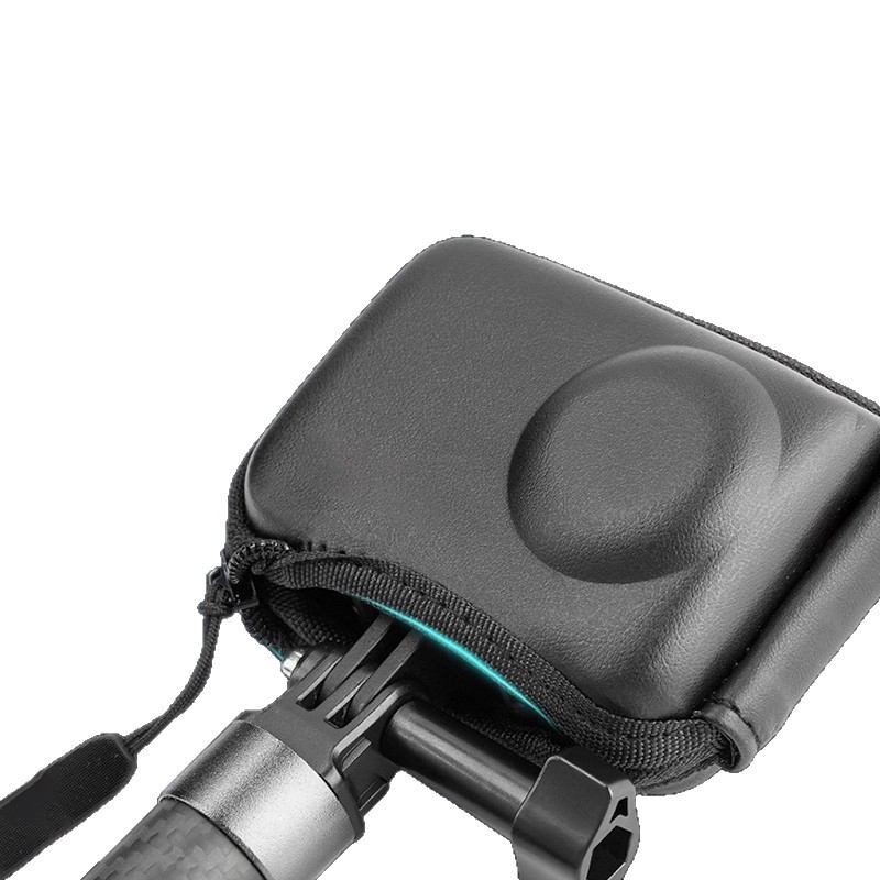 axyn Чанта за съхранение с открит горен край за DJI Action6, еднокамера спортна камера, аксесоари против изпускане