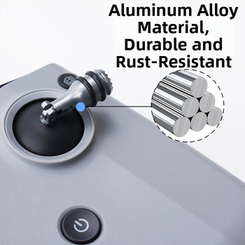 Telescopický joystick pre diaľkové ovládanie DJI – hliníková zliatina a silikon, model 1474200, kompatibilný s DJI RC1/RC2, tlač loga k dispozícii