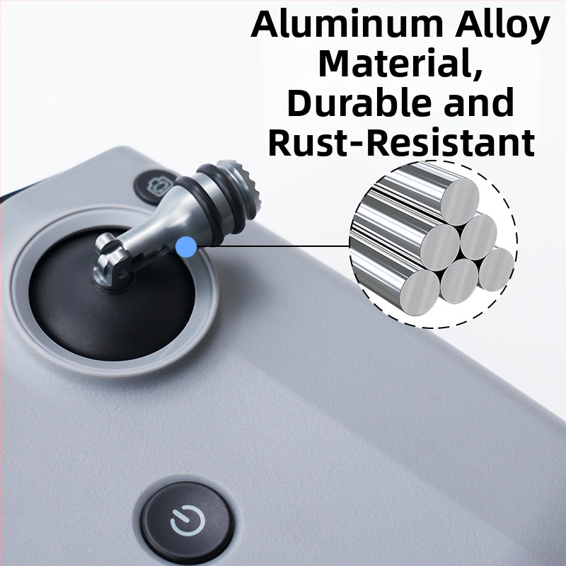 Telescopický joystick pre diaľkové ovládanie DJI – hliníková zliatina a silikon, model 1474200, kompatibilný s DJI RC1/RC2, tlač loga k dispozícii