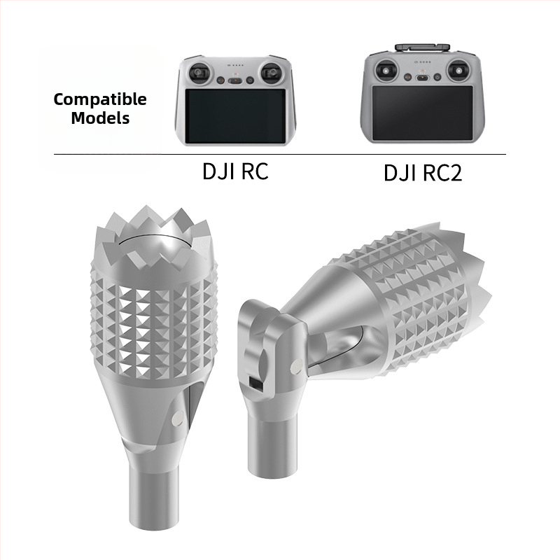Telescopický joystick pre diaľkové ovládanie DJI – hliníková zliatina a silikon, model 1474200, kompatibilný s DJI RC1/RC2, tlač loga k dispozícii