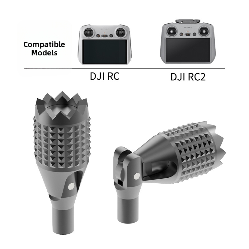Telescopický joystick pre diaľkové ovládanie DJI – hliníková zliatina a silikon, model 1474200, kompatibilný s DJI RC1/RC2, tlač loga k dispozícii
