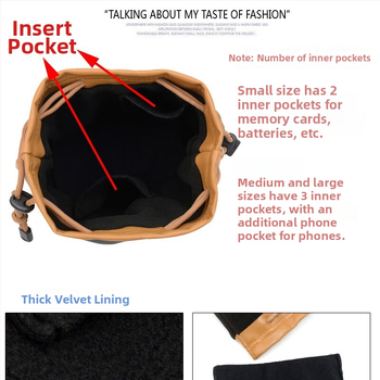 Kameros krepšys su vandeniui atsparia membrana, smūgiams apsaugos vidinė medžiaga, pečių krepšys, poliesterio medvilnės pamušalas (mirrorless/DSLR kameroms)