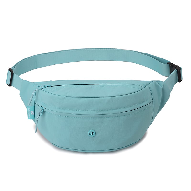 Colorful Fox Pojasna torbica - Najlon, Ulični stil, Vanjski 3D mekani, Zip zatvaranje, Džep za telefon i laminirani džep sa zatvaračem (Jesen 2025)